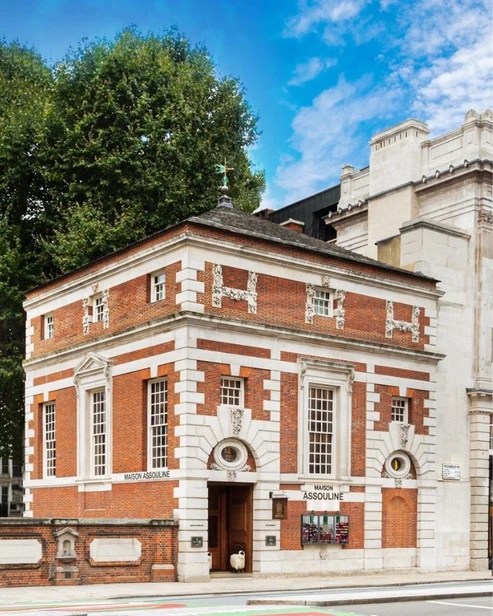 Assouline brick storefront in London